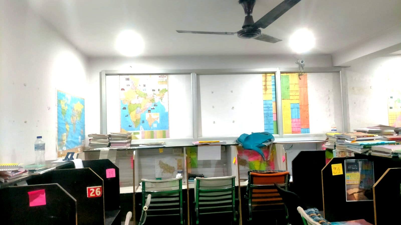 Study desks at Moon Light Complex